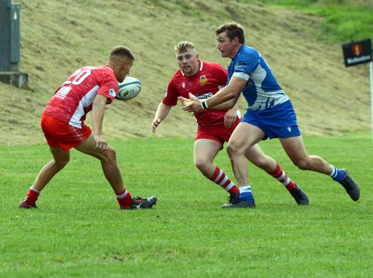 Matthew John - controlling the midfield area